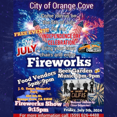 Independence Day Celebration July 5th 2024