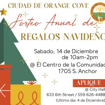 Sorteo Anual de Regalos de Navidad